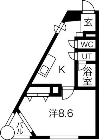 シティ連坊の物件間取画像